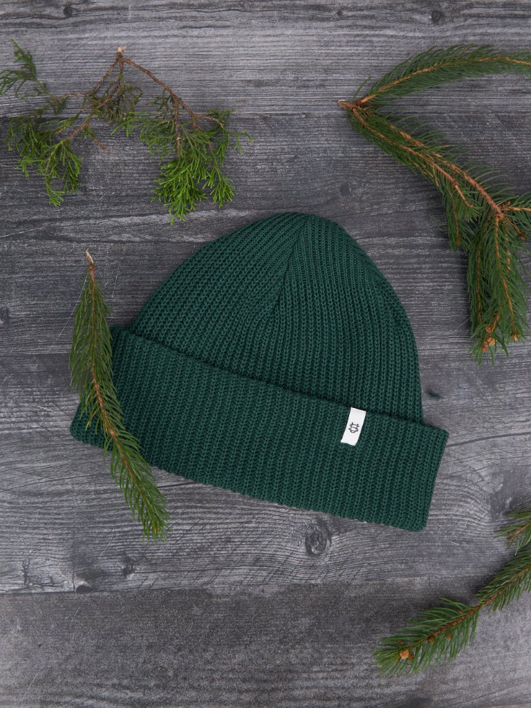 Upstate Stock Adirondack One Green And One Black Upcycled Watchcap, Nwt — image 2 of 8